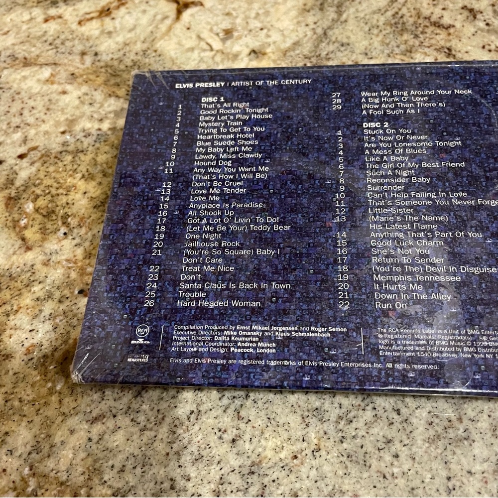 ELVIS PRESLEY – Artist Of The Century 1999 US 3 CD Disc box SEALED - Picture 4 of 4
